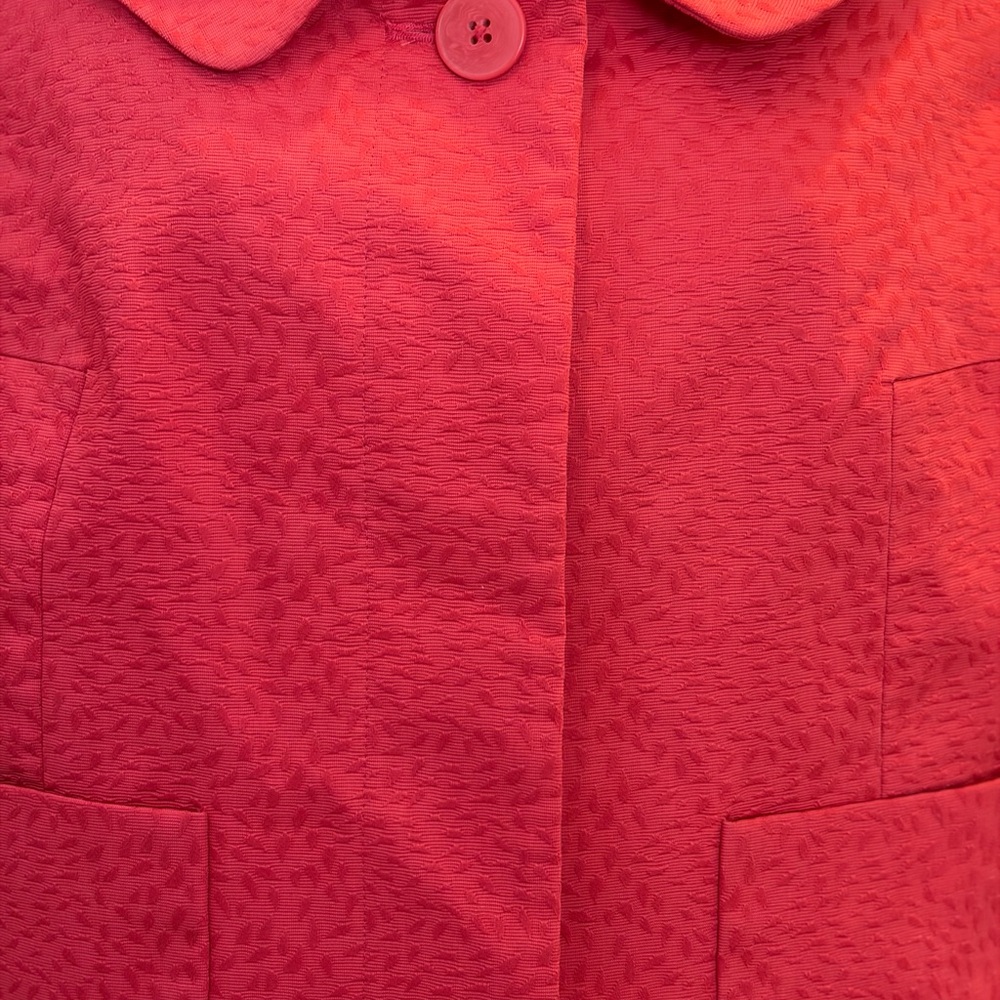 LOFT Pink Textured Jacket - Picture 6 of 7